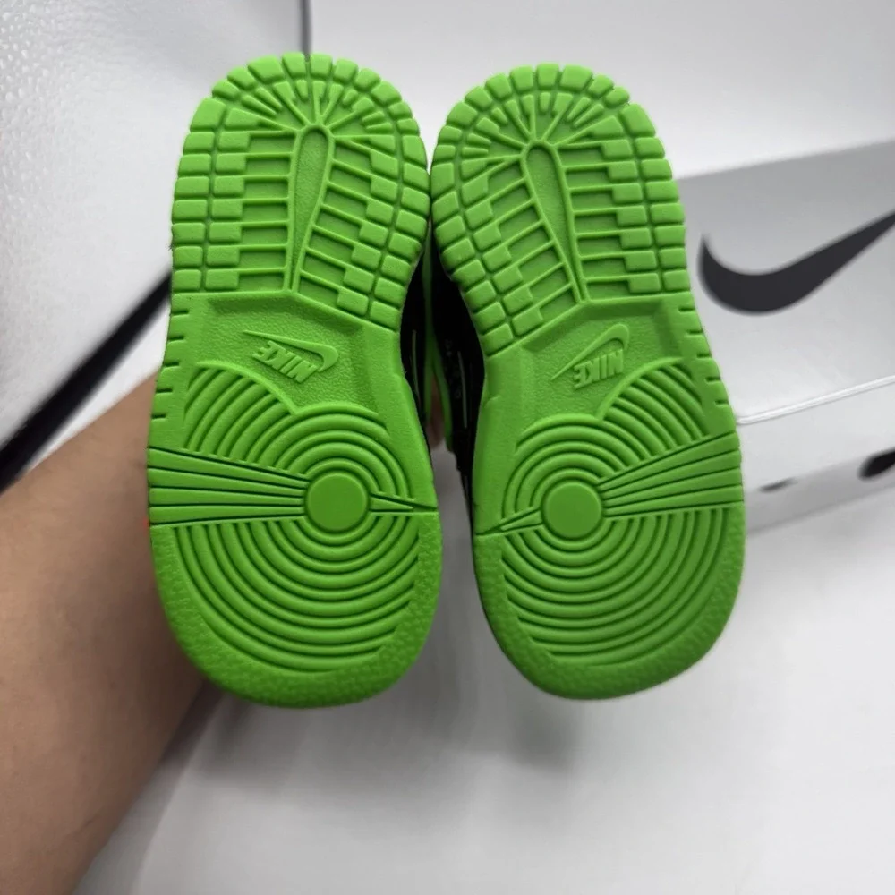 Nike X Off White Rubber Dunk OW (TD) - CW7444 001 - Size‎ 6C